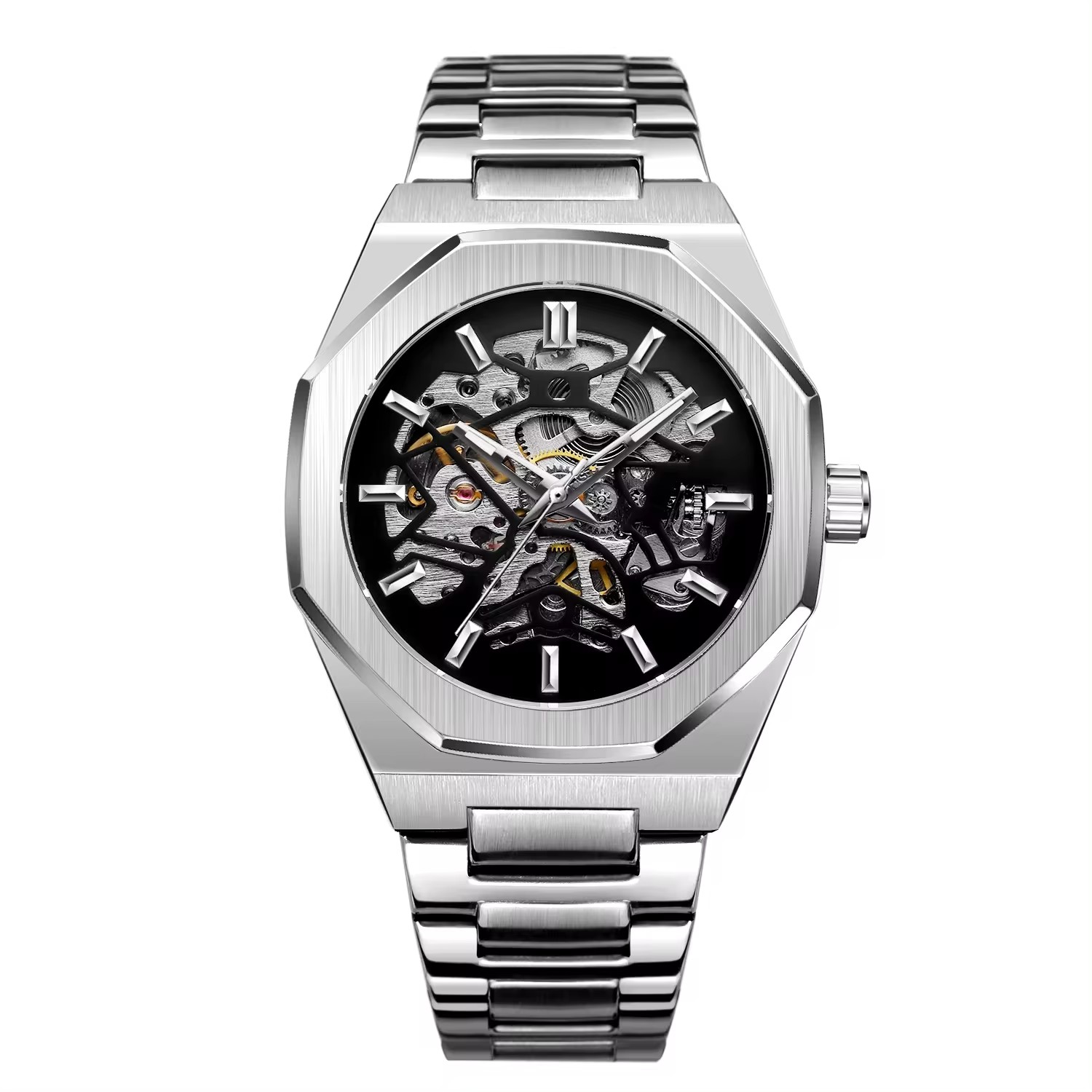 Luxury Watch Trading - Forsining 344D orologio meccanico automatico cavo