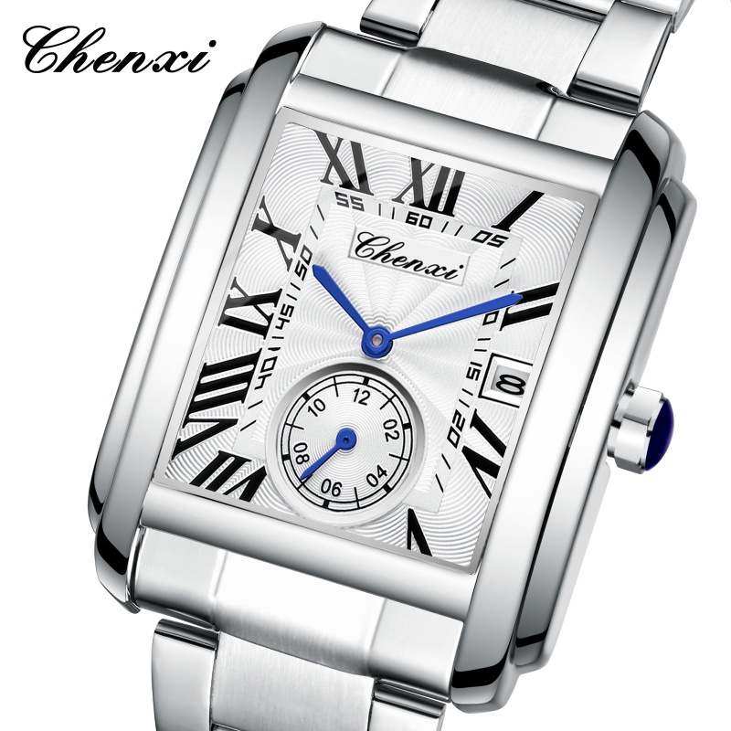 Cartier Watch Santos - CHENXI 8216 Orologi al Quarzo Moda