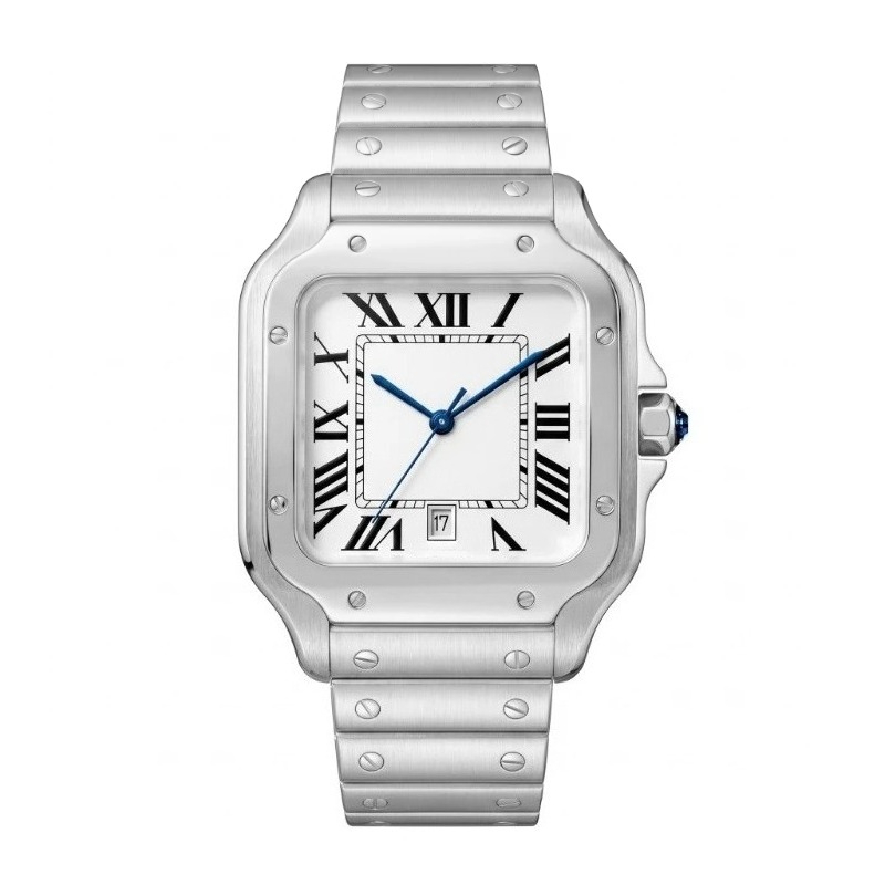 Cartier Watch Santos - Nuovo Orologio al Quarzo di Lusso