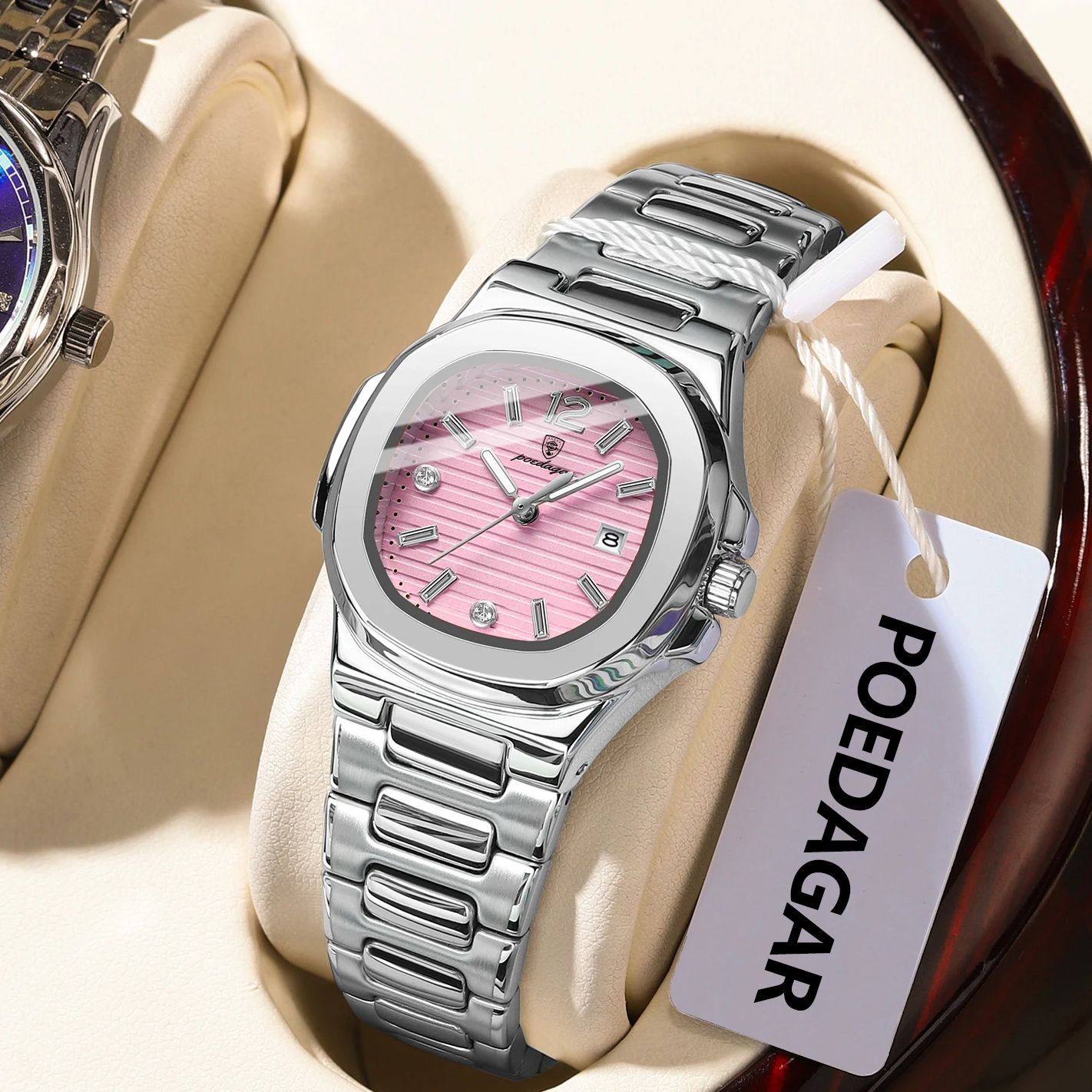 Luxury Watch Ladies - POEDAGAR Orologio da polso da donna