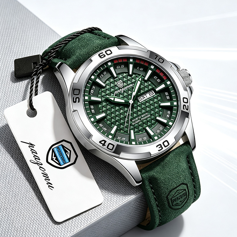 Luxury Watch Organizer For Men - PAAZOMU Orologi di Lusso da Uomo,