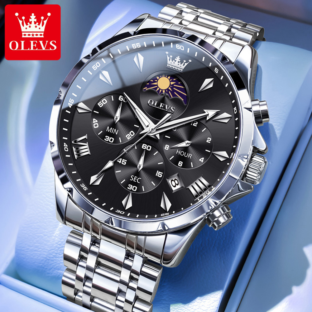 Luxury Watch Manufacturers - OLEVS 3653 Orologio da Uomo con