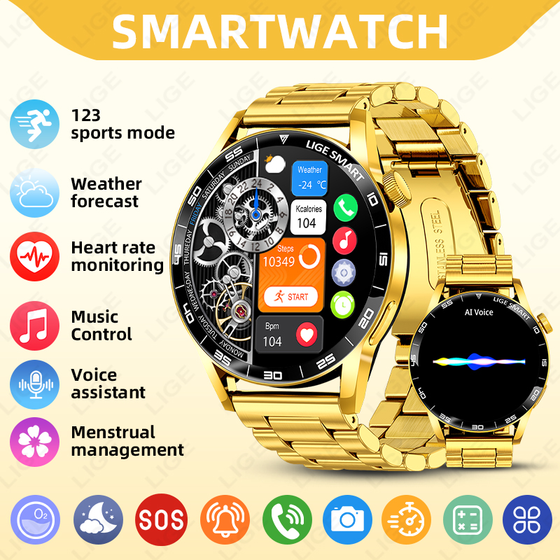 Luxury Watch In The World - LIGE Smart Watch di lusso per