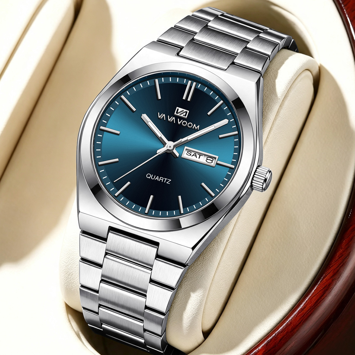 Luxury Watch Organizer For Men - Orologio di Lusso da Uomo, Impermeabile