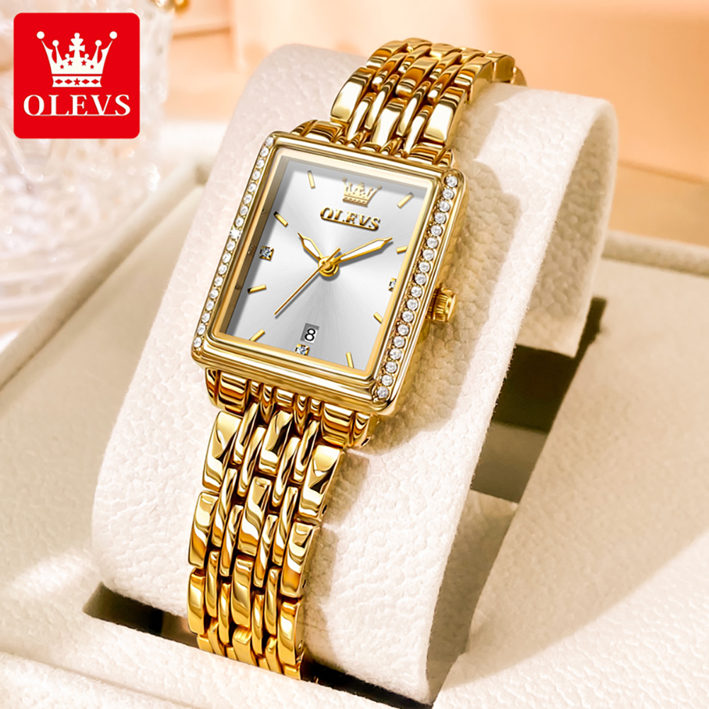 Luxury Watch Ladies - OLEVS 9995 Orologio con Data per