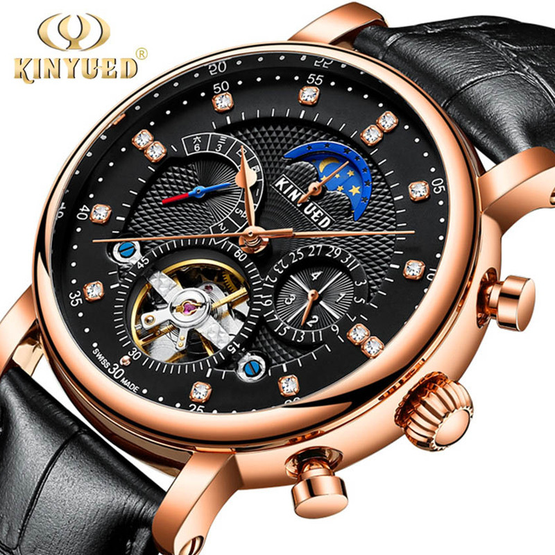 Rolex Watch Daytona - Marchio di lusso KINYUED orologio meccanico