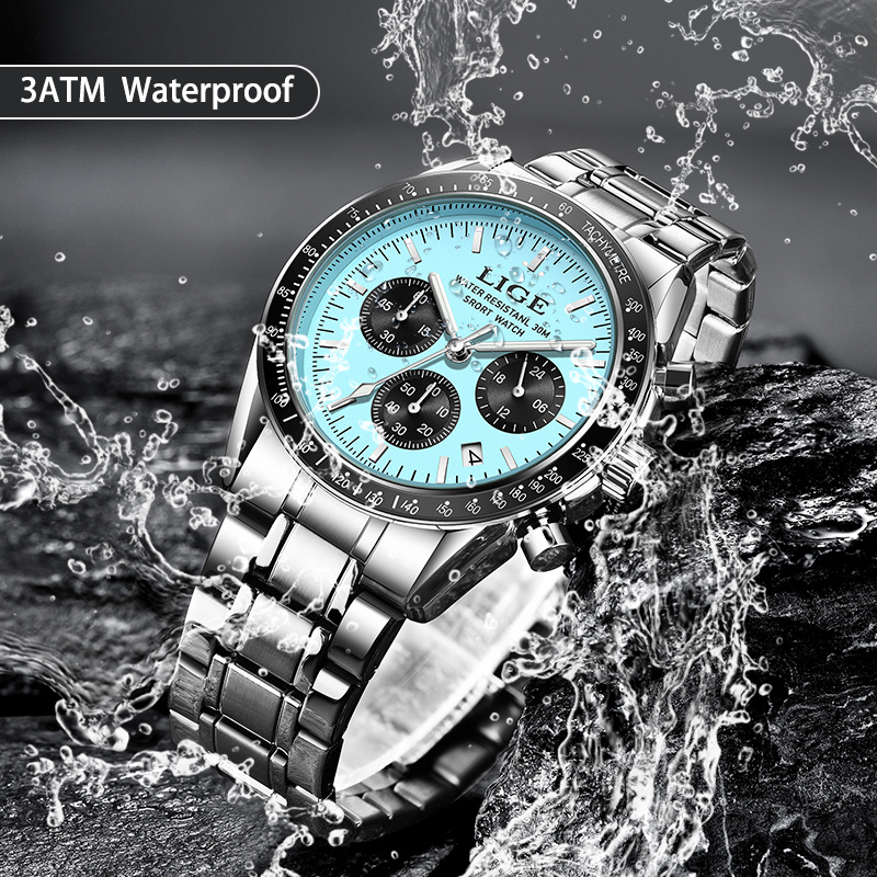 Orologio da Polso LIGE 2026 pe - Luxury Watch Organizer For Men recensione e prezzo