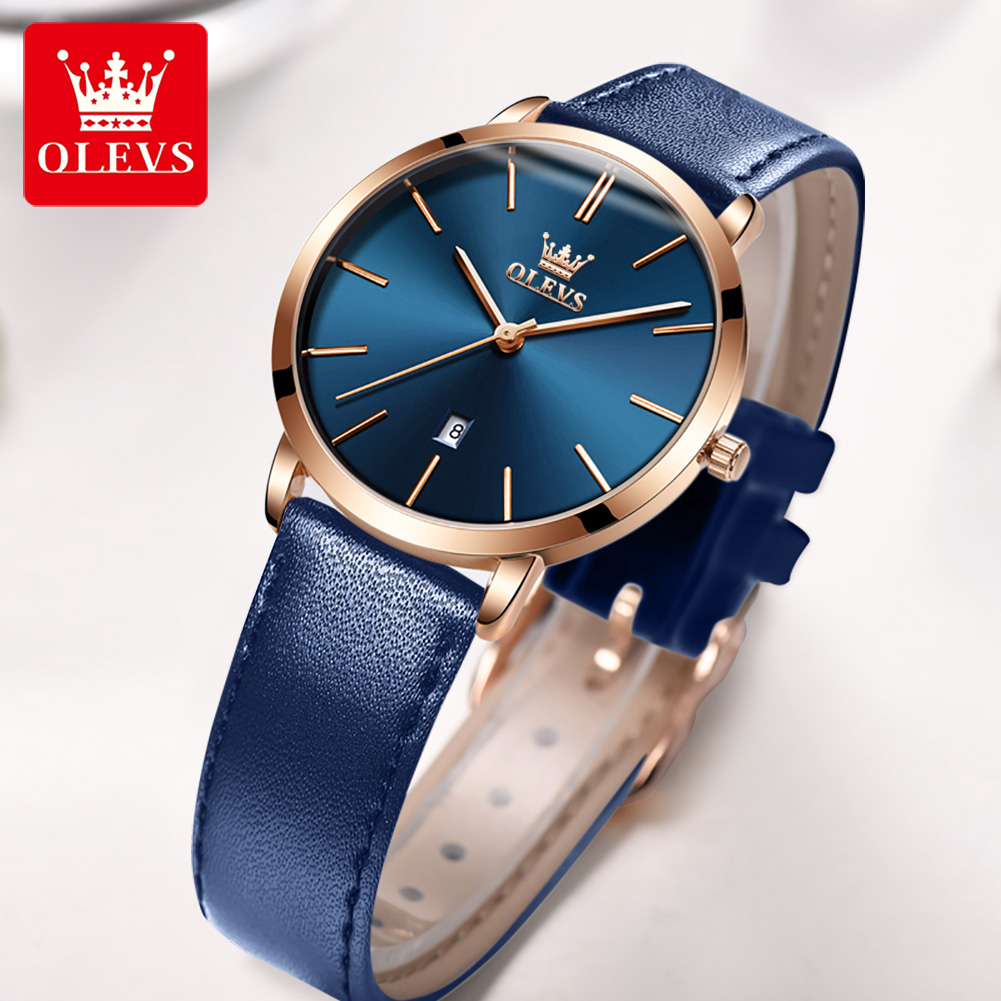 OLEVS Orologi da donna ultra s - Luxury Watch With Leather Strap recensione e prezzo