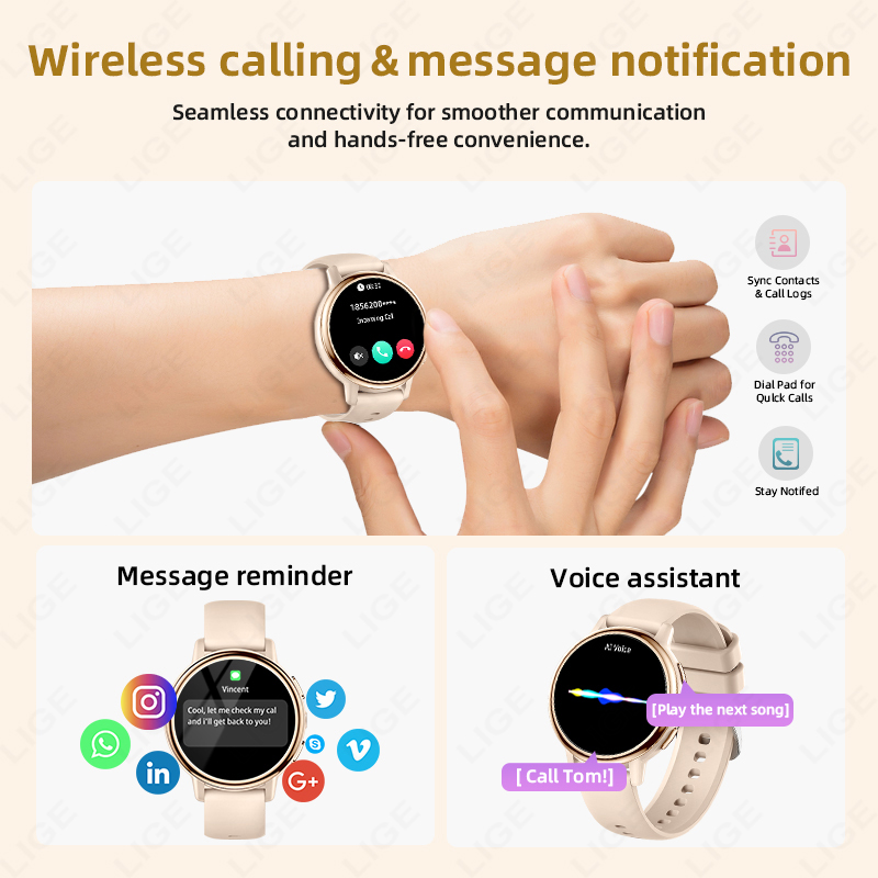 2026 LIGE Smartwatch da Donna  - Luxury Watch In The World recensione e prezzo