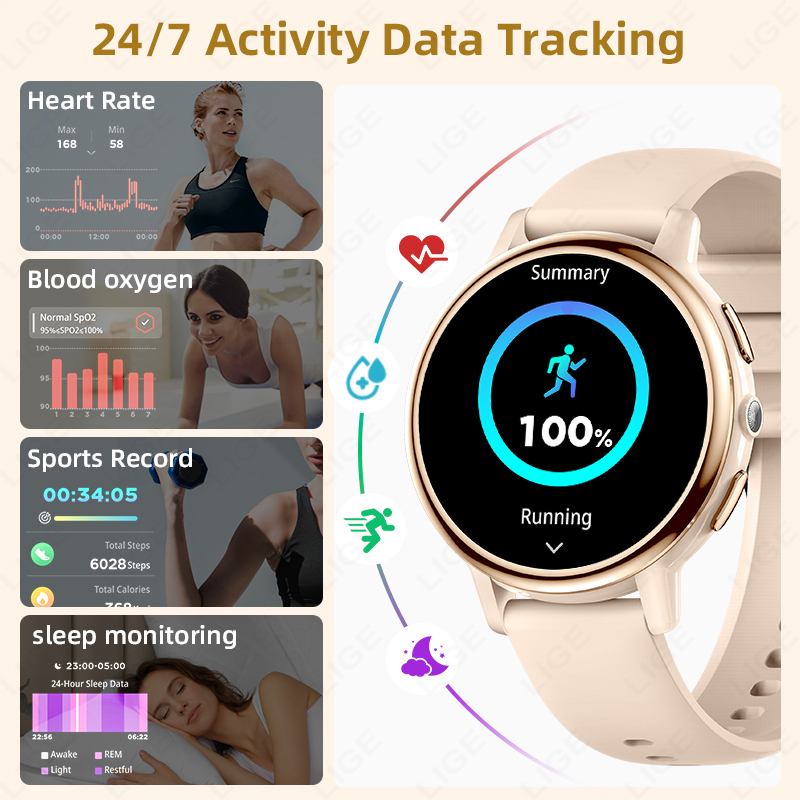 2026 LIGE Smartwatch da Donna  - Luxury Watch In The World recensione e prezzo