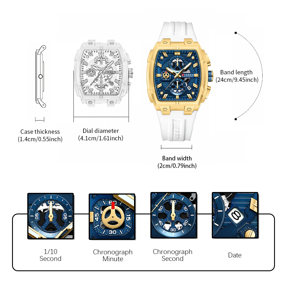 CURREN Orologio vintage di lus - Luxury Watch Vintage recensione e prezzo