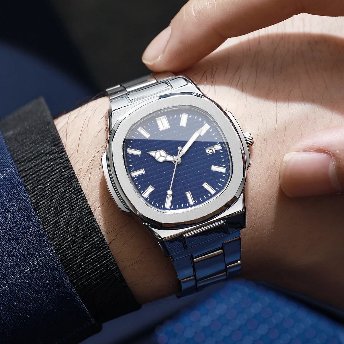 Orologi da uomo d'affari quadr - Luxury Watch Organizer For Men recensione e prezzo
