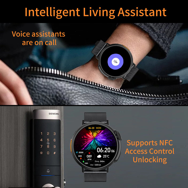 Nuovo Smartwatch di Lusso NFC  - Luxury Watch In The World recensione e prezzo