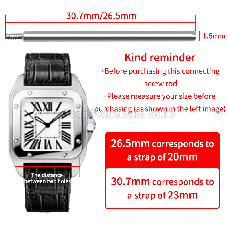 Barra di Collegamento a Vite i - Cartier Watch Santos recensione e prezzo