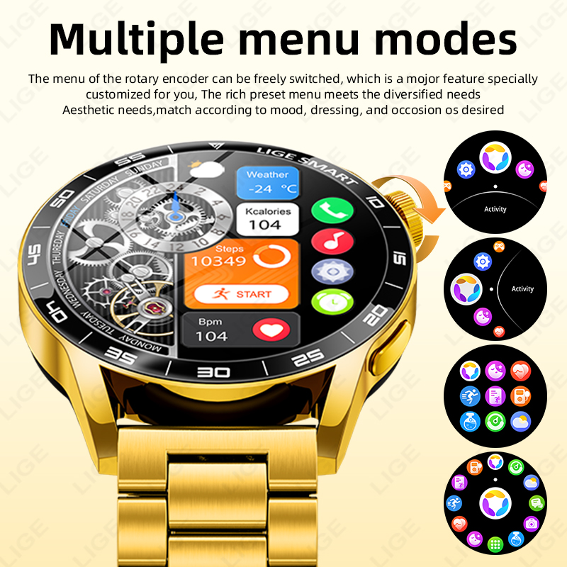 LIGE Smart Watch di lusso per  - Luxury Watch In The World recensione e prezzo