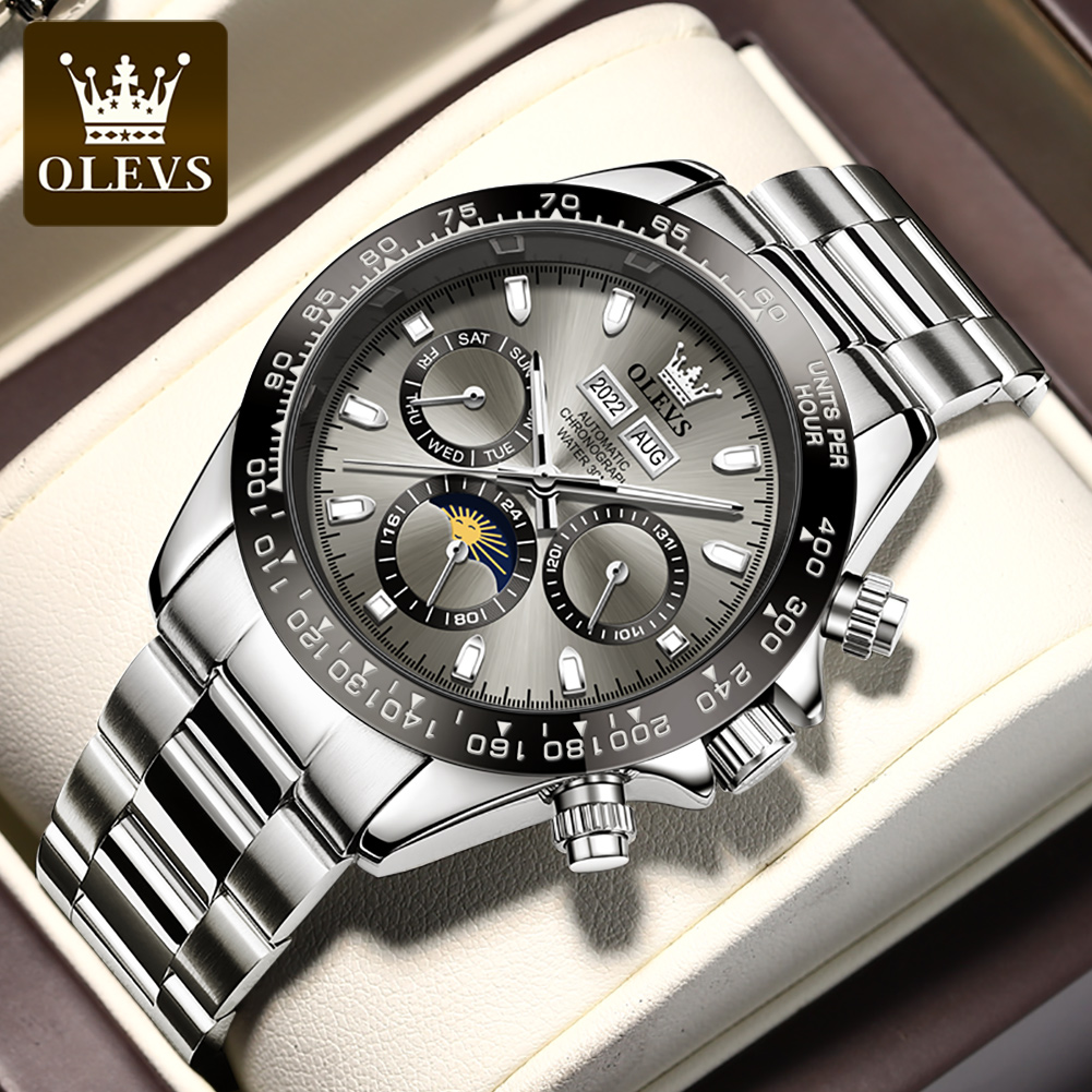 OLEVS 6654 Orologio da uomo di - Rolex Watch Daytona recensione e prezzo