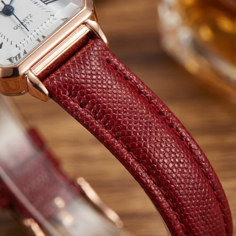 Orologi al Quarzo Rettangolari - Luxury Watch With Leather Strap recensione e prezzo