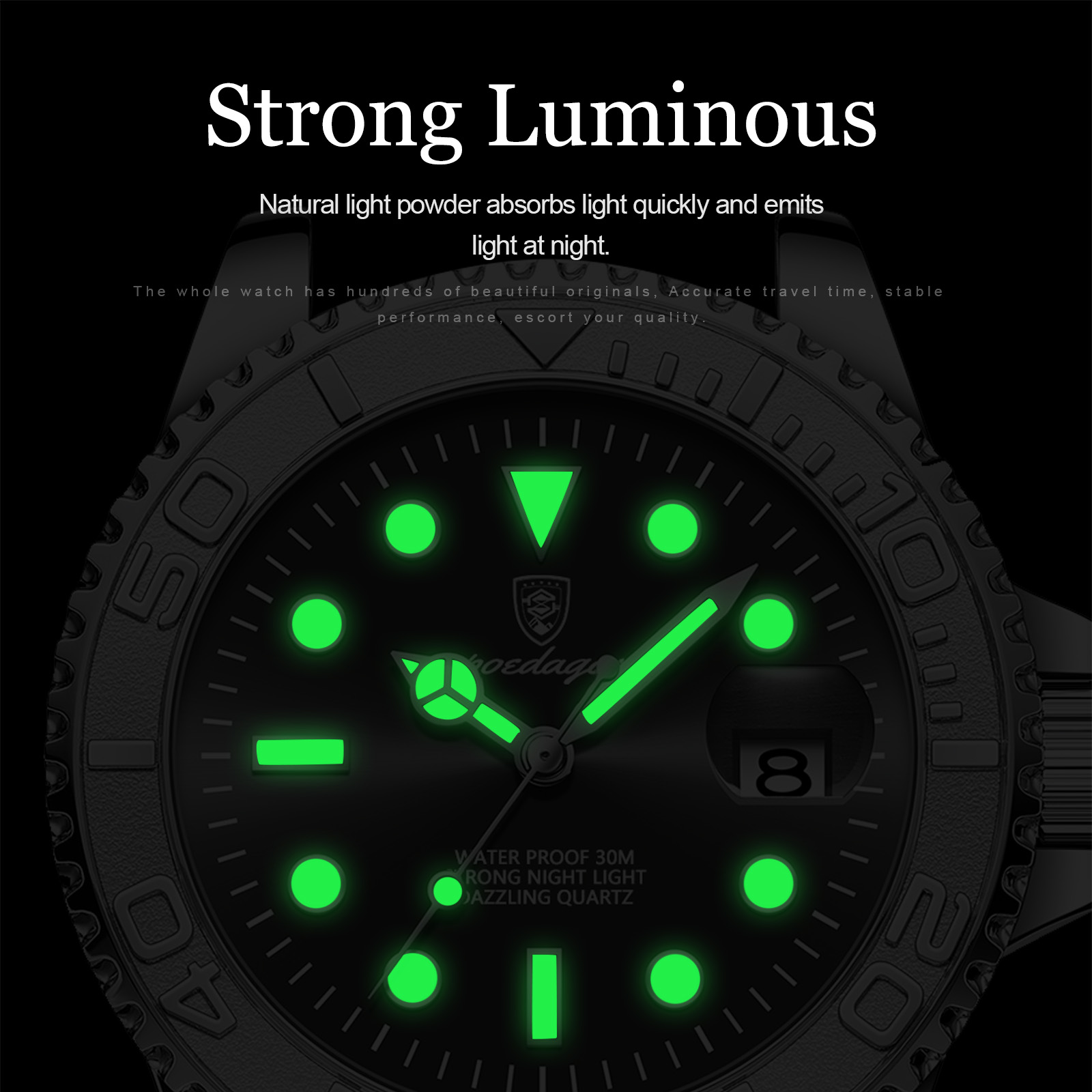POEDAGAR Orologio da uomo di l - Rolex Watch Daytona recensione e prezzo