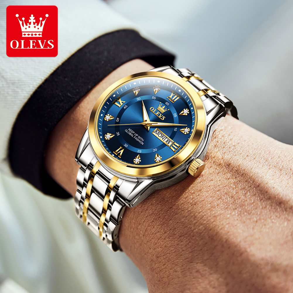 OLEVS Brand Fashion orologi da - Luxury Watch Manufacturers recensione e prezzo