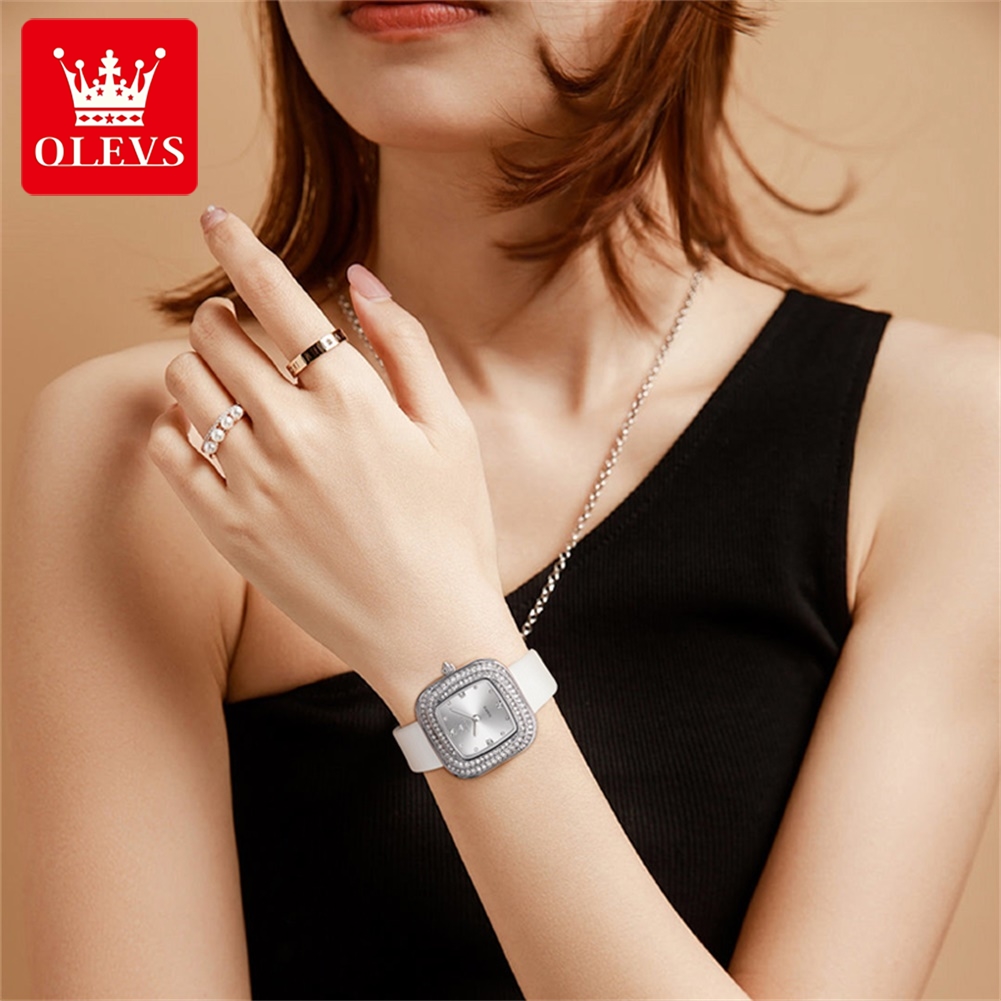 OLEVS 5512 Orologio da polso a - Luxury Watch With Leather Strap recensione e prezzo