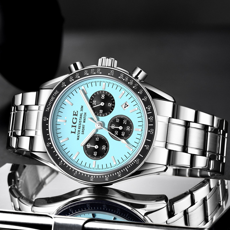 LIGE Orologio da Uomo di Lusso - Luxury Watch Organizer For Men recensione e prezzo