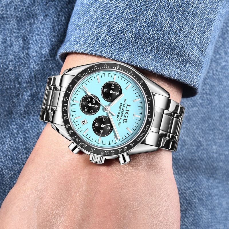 LIGE Orologio da Uomo di Lusso - Luxury Watch Organizer For Men recensione e prezzo