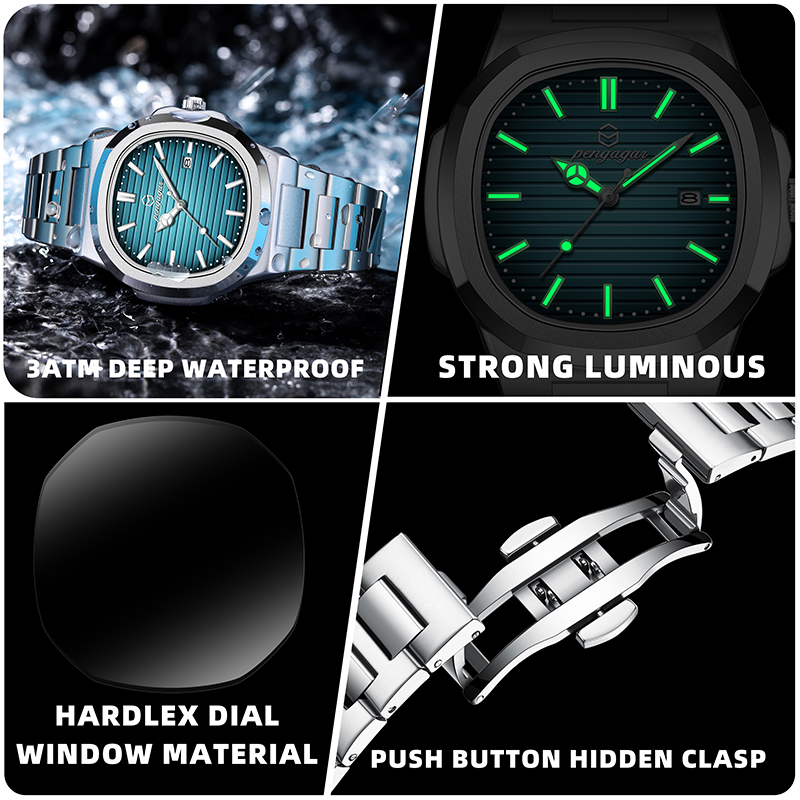 Orologio da polso da uomo quad - Luxury Watch Organizer For Men recensione e prezzo