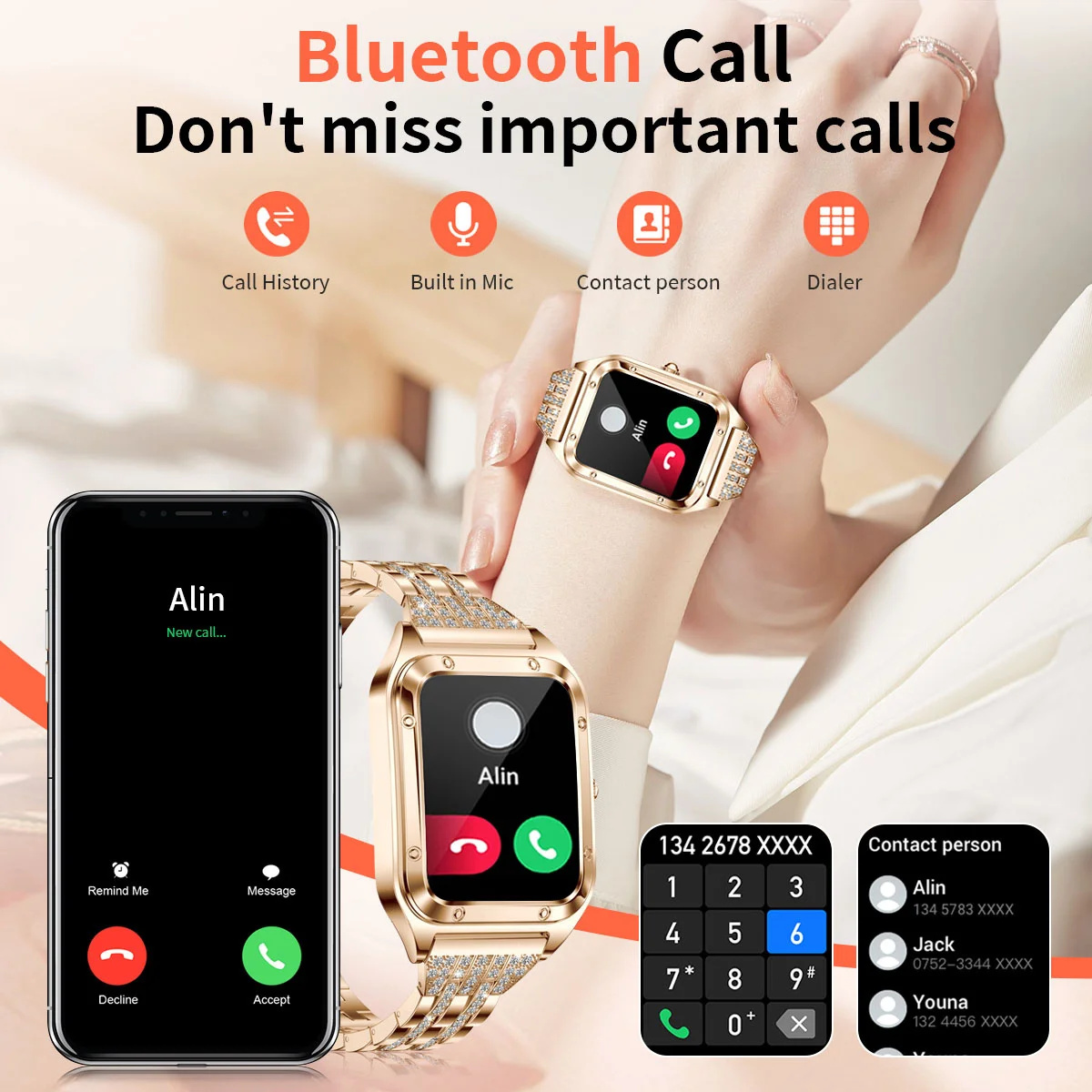 1.57 pollici Top Luxury Smart  - Luxury Watch In The World recensione e prezzo