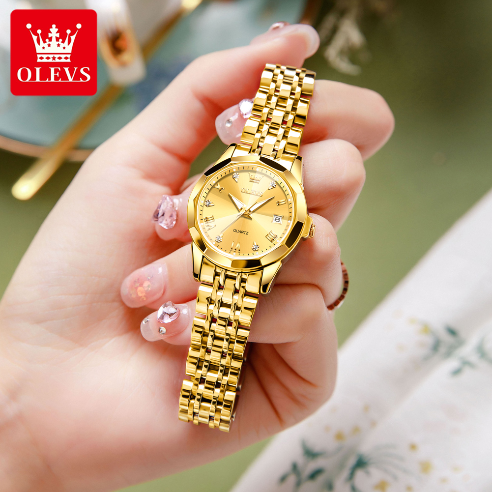 OLEVS Orologio dorato alla mod - Luxury Watch Ladies recensione e prezzo