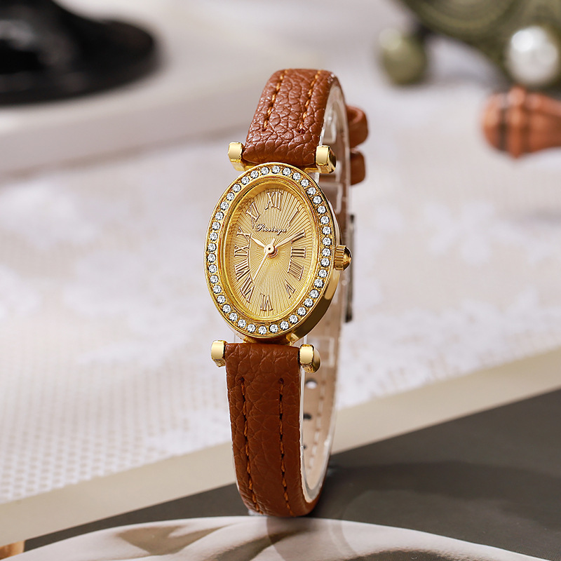 Orologio di Lusso da Donna, Qu - Luxury Watch With Leather Strap recensione e prezzo